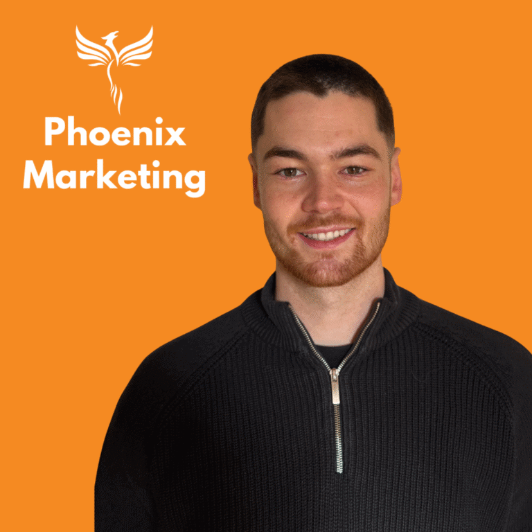 Phoenix Marketing, Your local marketing agency in Haywards Heath, West Sussex & across the UK 3 Friendly young man smiling, promoting marketing expertise.