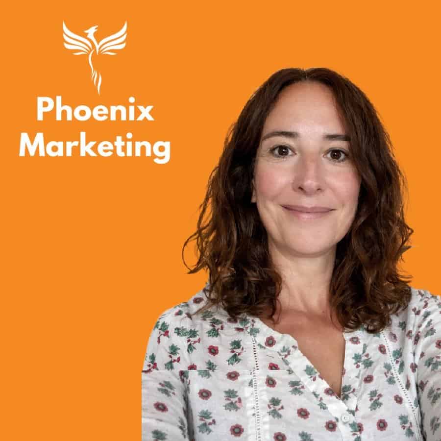Portrait of a woman representing Phoenix Media Marketing team.