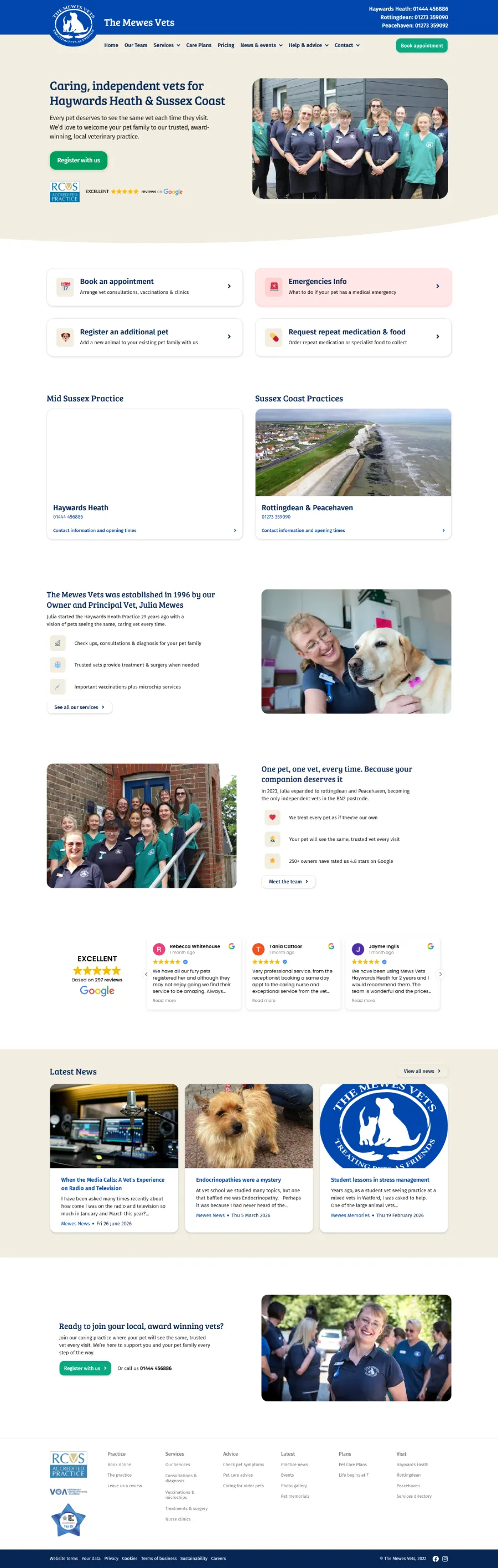 The Mewes Vets - SEO SERVICES
