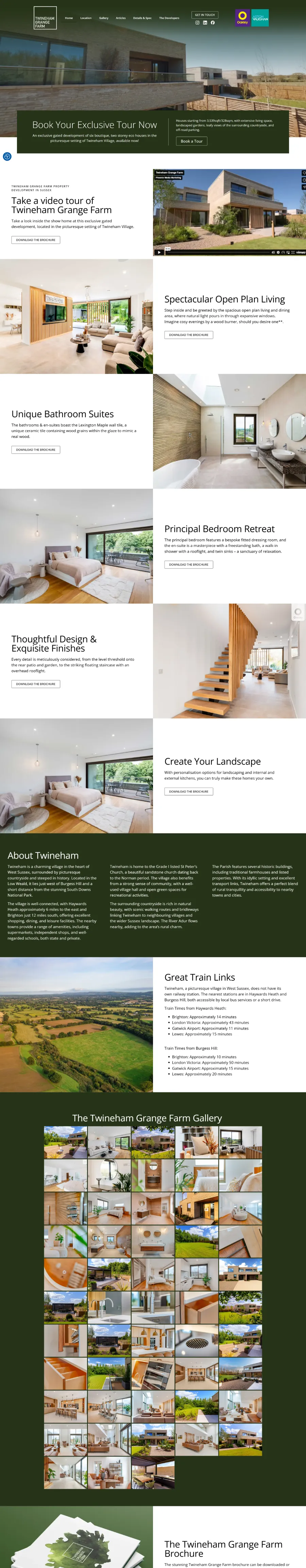 Twineham Grange Farm Website